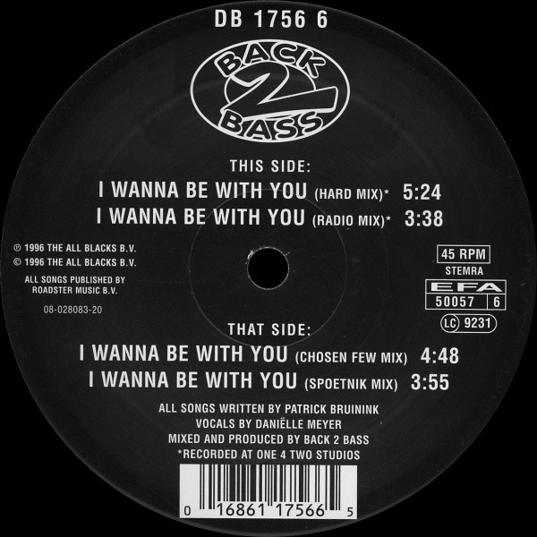 I Wanna Be With You front cover