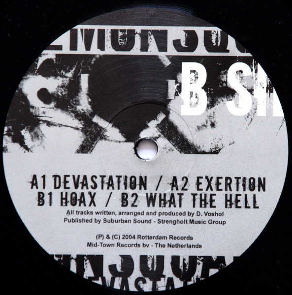 Devastation back label