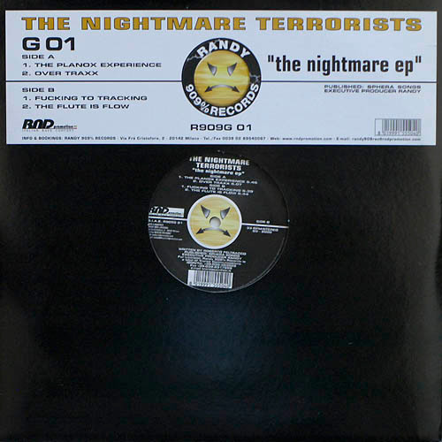 The Nightmare EP front label