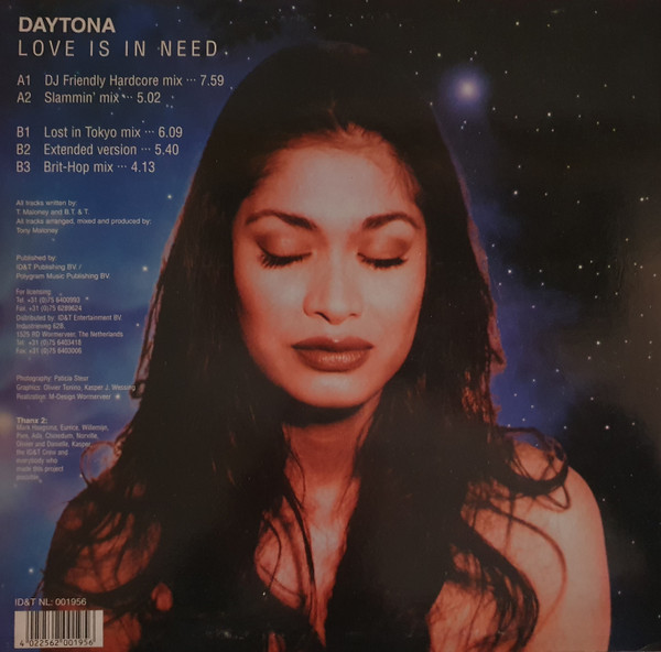 Love Is In Need back cover