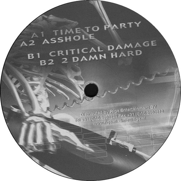 2 Damn Hard back label