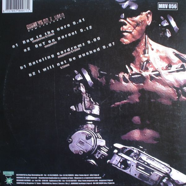 Raw 2 The Core back cover