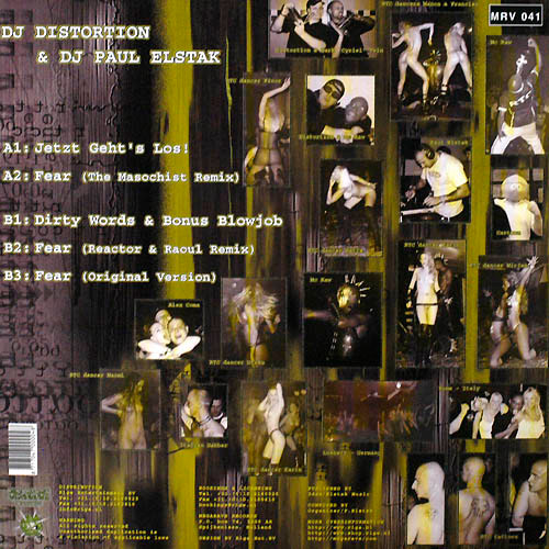 Jetzt Geht's Los! & Fear Remixes back cover