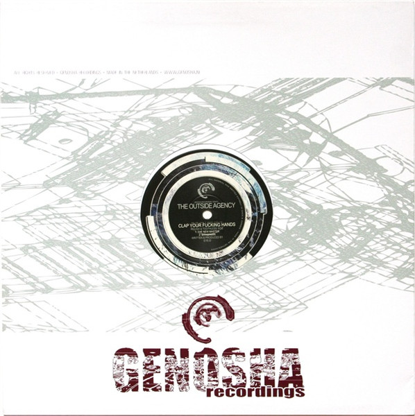 No We Don't Want You To Clap Your Fucking Hands back label