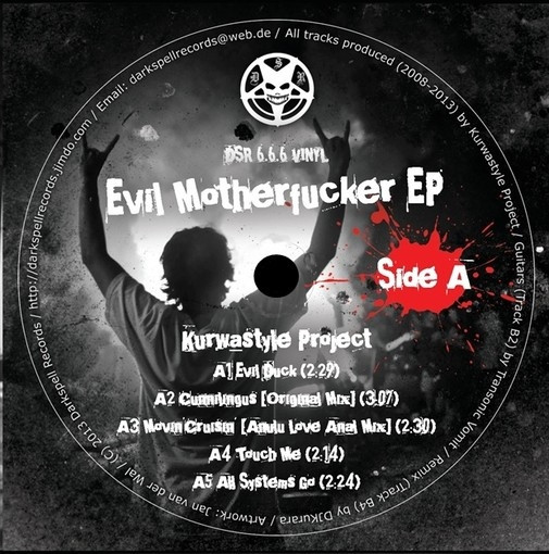 Evil Motherfucker EP front label
