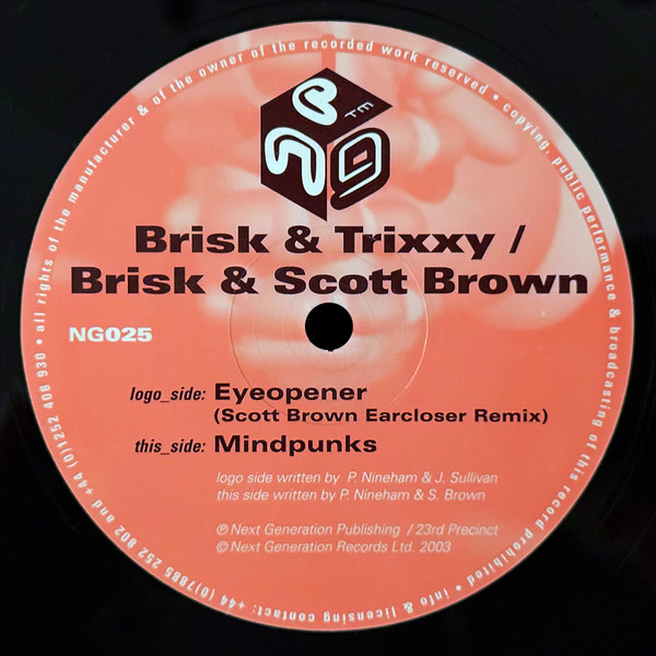 Eyeopener (Scott Brown Earcloser Remix) / Mindpunks