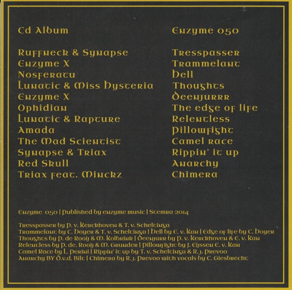 Enzyme 050 (Royal Pack White) back cover