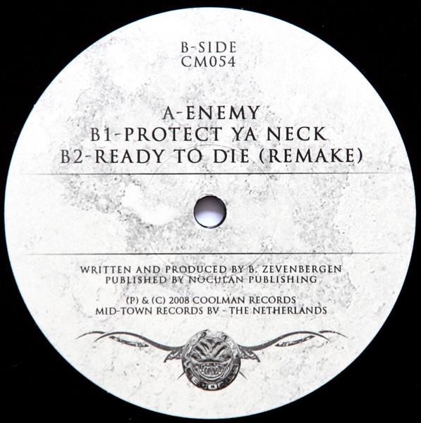 Enemy E.P. back label