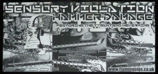 The Psychotic Reaction EP front label