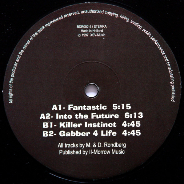 Fantastic front label