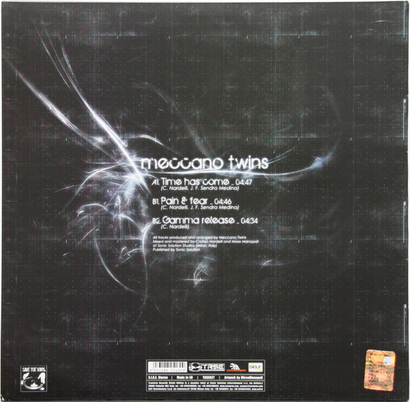 Ice: Pain & Fear back cover