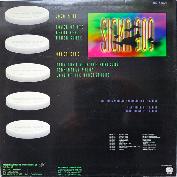 Power Of XTC back cover