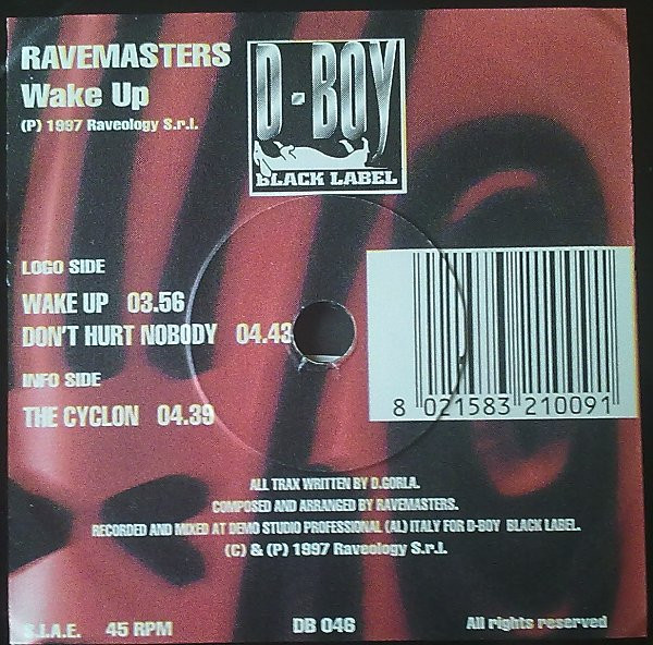 Wake Up! E.P. front label