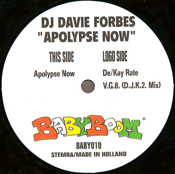 Apolypse Now back label