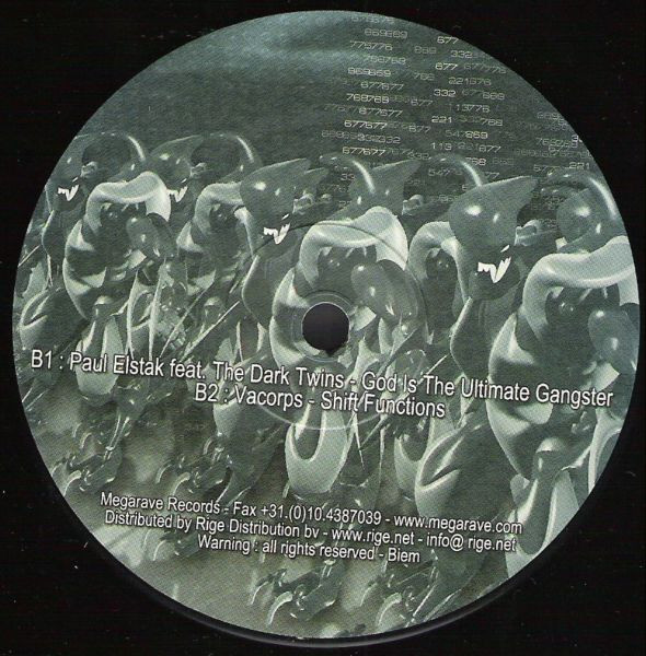 Members Of Megarave 2003 back label