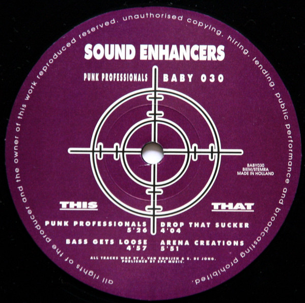 Punk Professionals front label