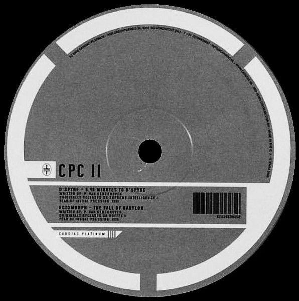 Cardiac Platinum Collection 11 back label