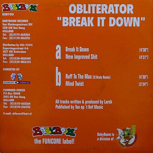 Break It Down back cover