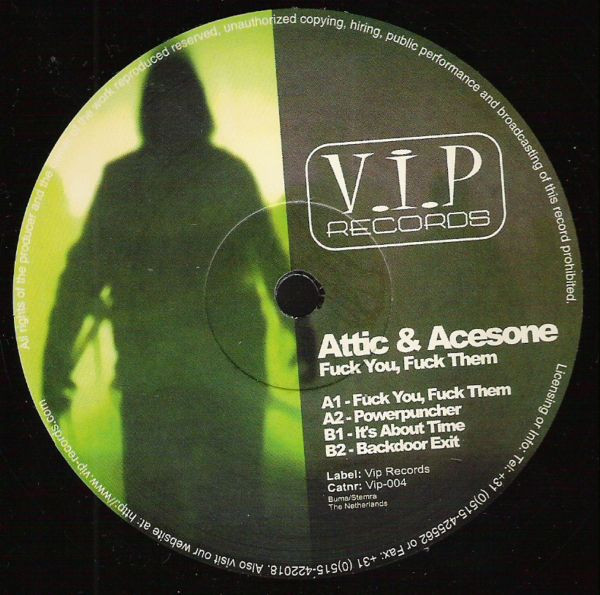 Fuck You, Fuck Them back label