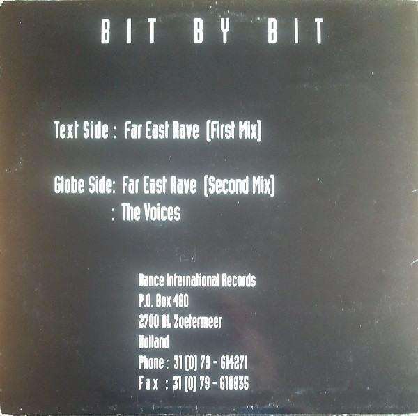 Far East Rave back cover