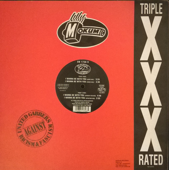 I Wanna Be With You back label