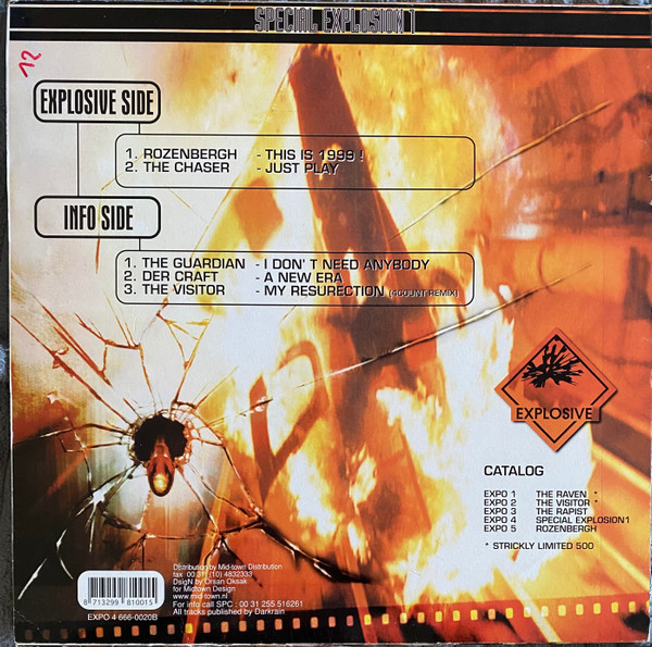 Special Explosion 1 back cover