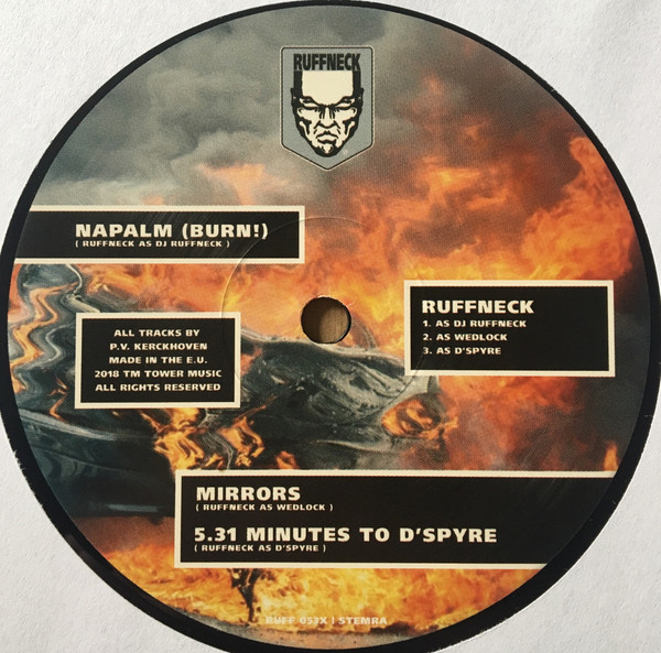 Napalm (Burn!) back label