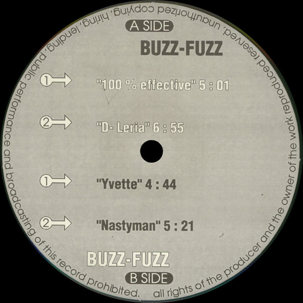 Thunderdome 4 EP back label