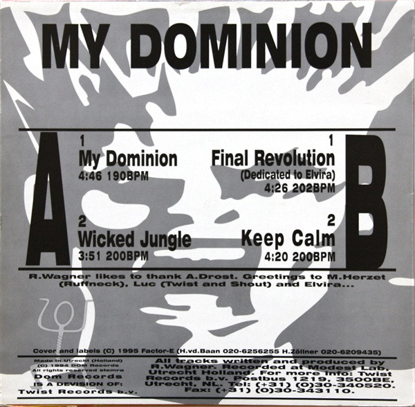 My Dominion back cover