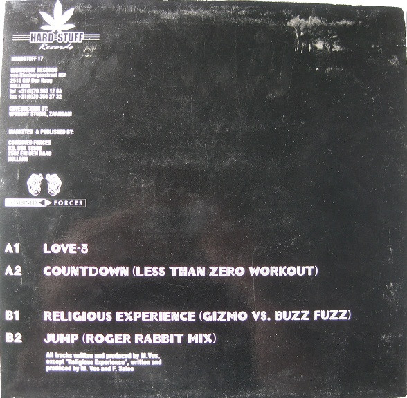 The Spectrum E.P. Volume One - The Violet Edition back cover