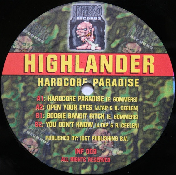 Hardcore Paradise back cover