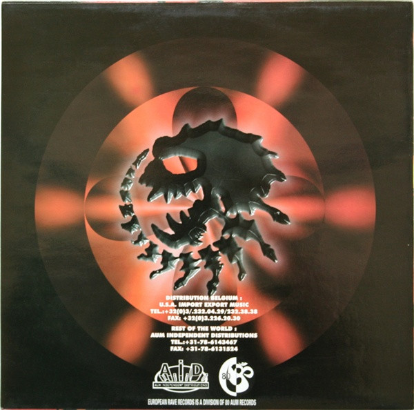 Solar Of The Shadows E.P. back cover