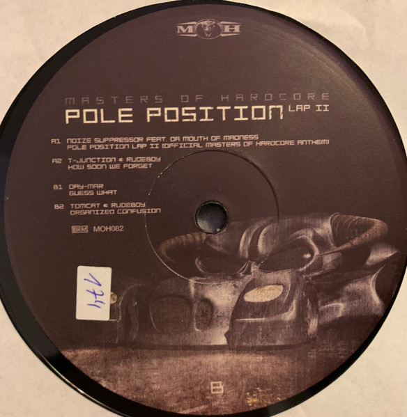 Pole Position Lap II back label