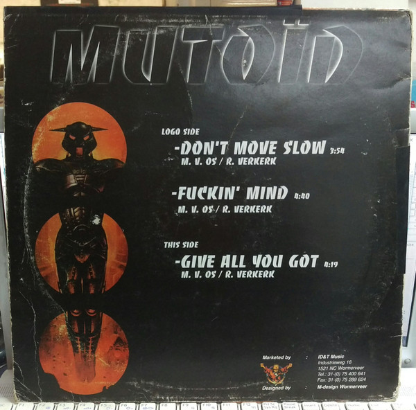 Don't Move Slow back cover