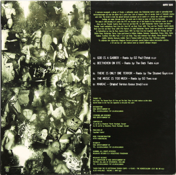 The Remixes (Volume 2) back cover