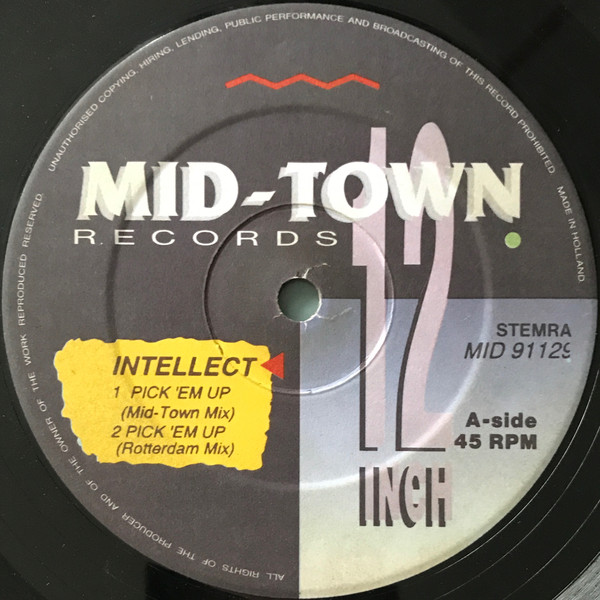 Pick 'Em Up front label