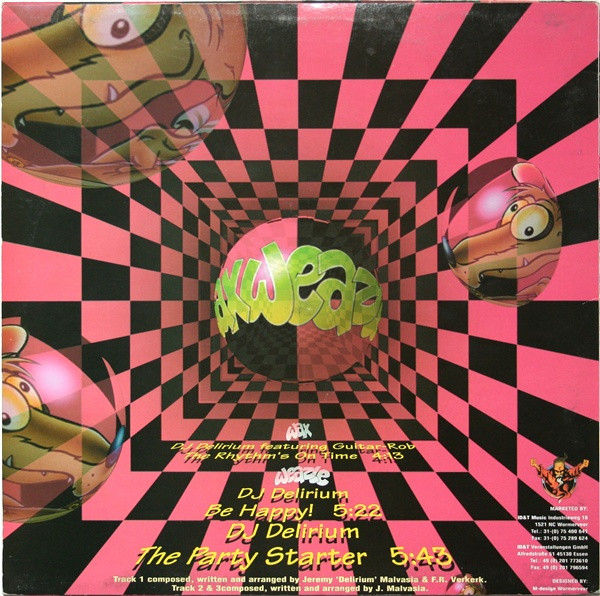 The Rhythm's On Time back cover