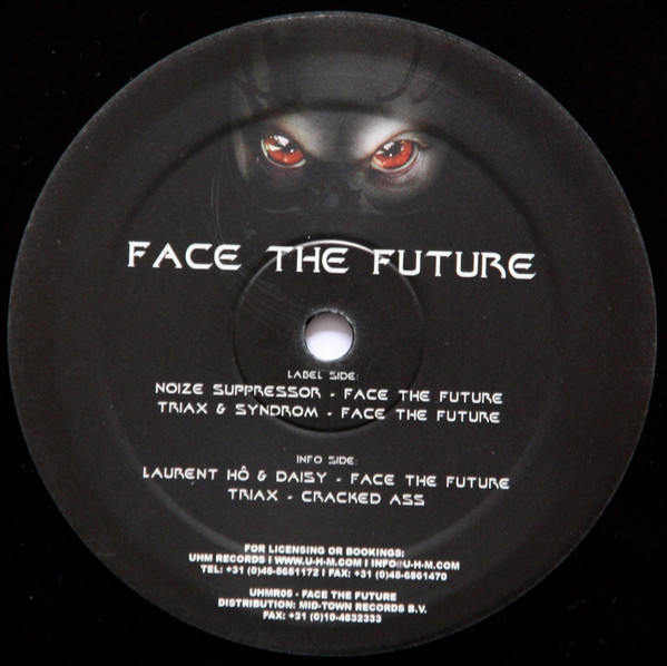 Raving Nightmare - Face The Future front label