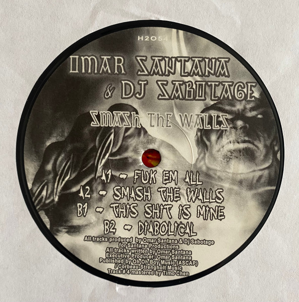 Smash The Walls front label