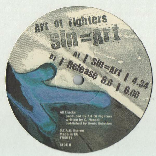 Sin = Art front label