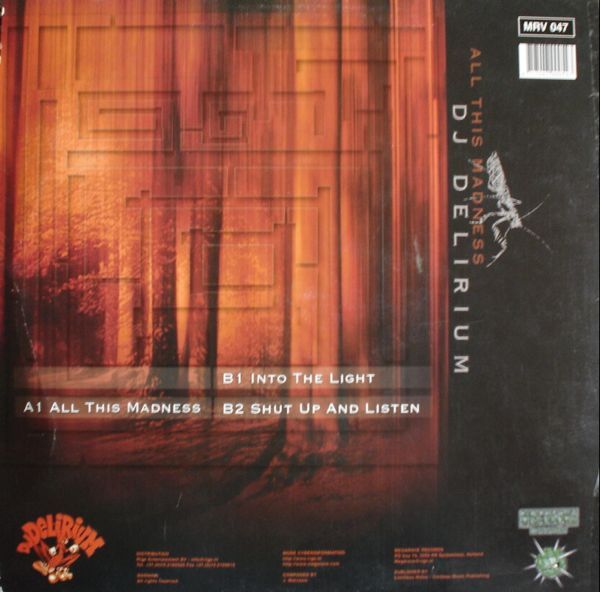 All This Madness back cover