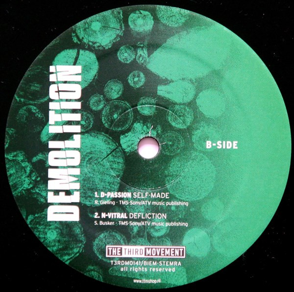 Demolition Part10 back label