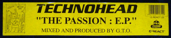 The Passion : E.P. back label