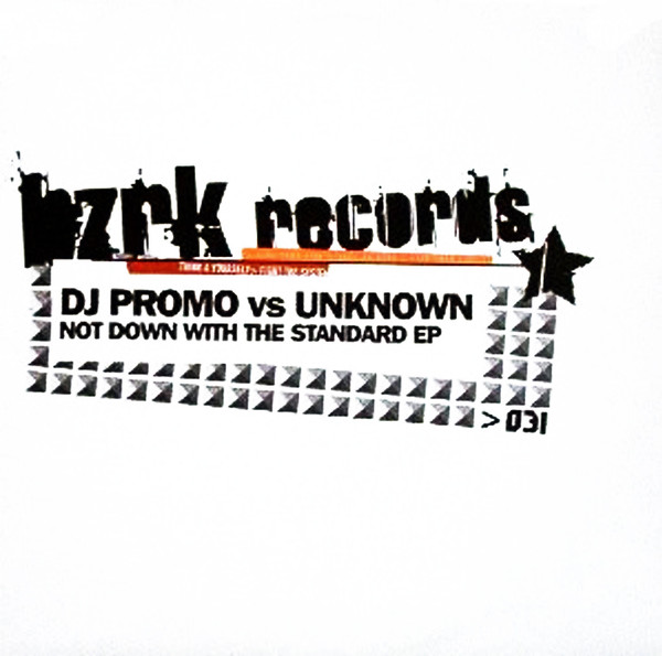 Not Down With The Standard EP back label