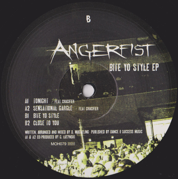 Bite Yo Style EP back label