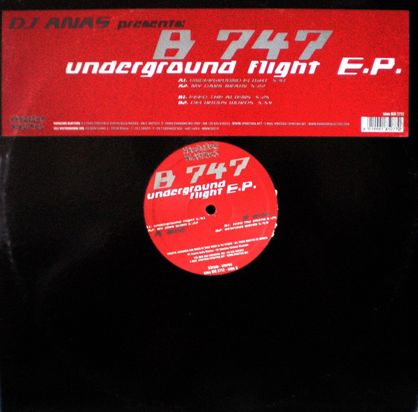 Underground Flight E.P. front cover
