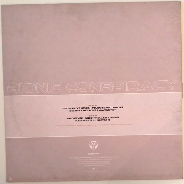 Bionic Conspiracy (Part 1 Of 2) back cover