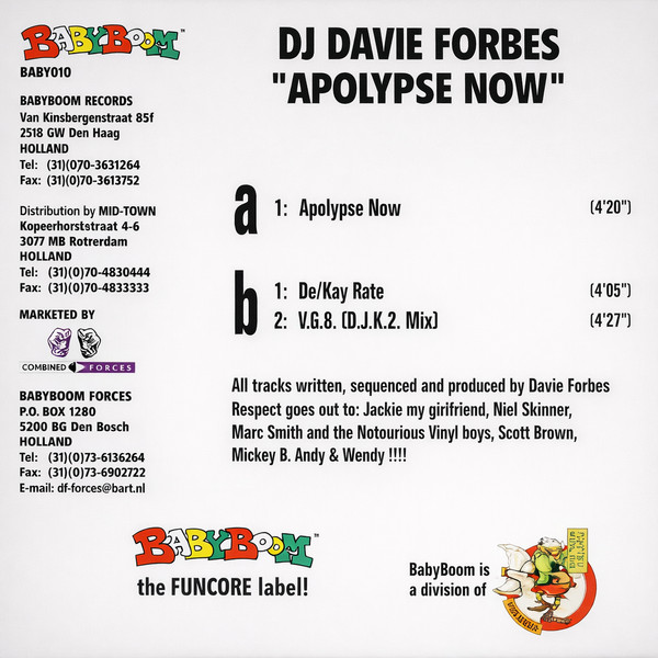 Apolypse Now back cover