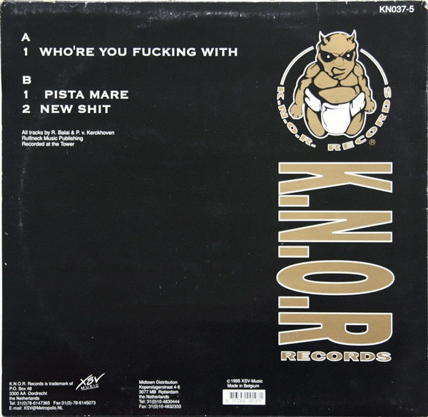 Who're You Fucking With back cover