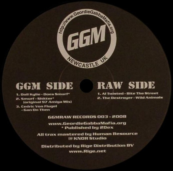 GGM RAW Records 003 cover